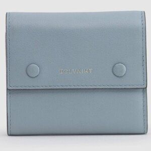 EUC! Bolvaint Simone Foldover Wallet In Orchid Blue
